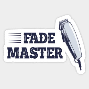 Barber - Fade Master Sticker